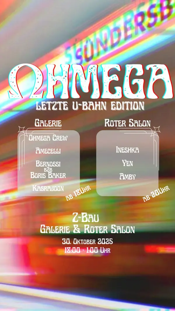Titelbild Ωhmega - letzte U-Bahn Edition