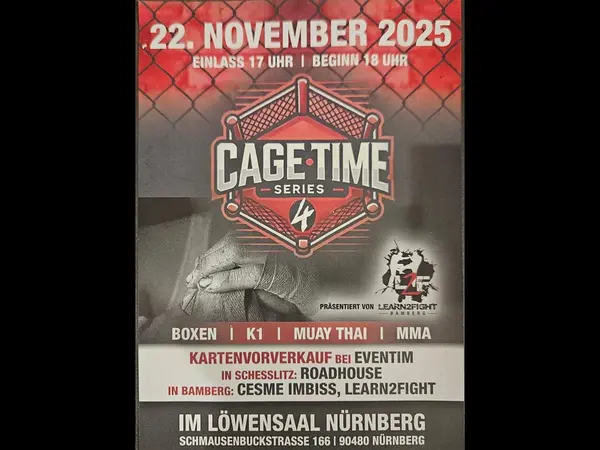 Background image Sa 18:00 - CAGE TIME