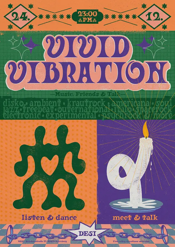 Titelbild Vivid Vibration – Music, Friends and Talk