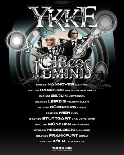 Titelbild Abgesagt: Yung Kafa und Kücük Efendi - Circo Luminis