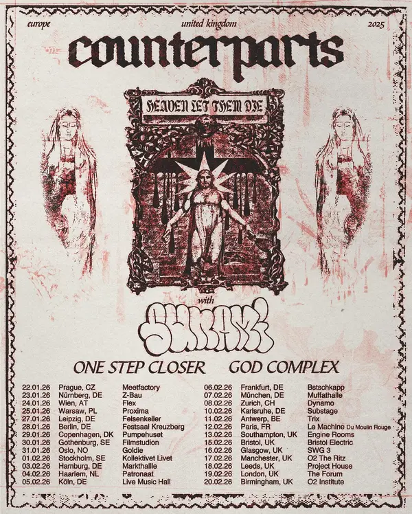 Titelbild Counterparts (CA) - Heaven let them die 2026