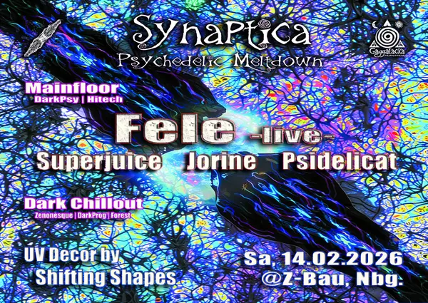 Titelbild Synaptica – Psychedelic Meltdown