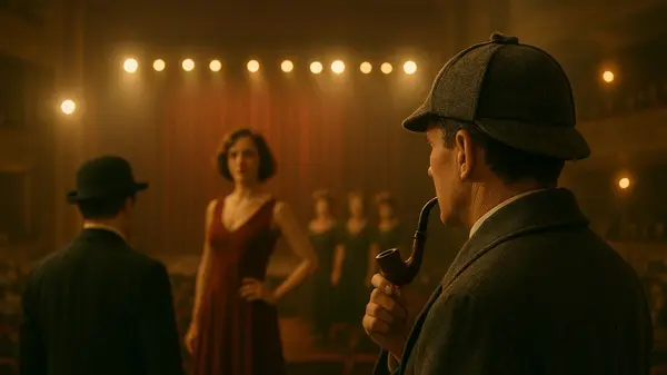 Titelbild Sherlock - Tod im Nebel - Theaterteam LUX