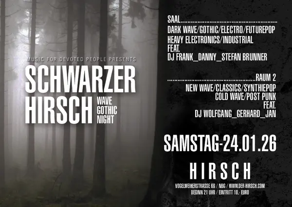 Titelbild SCHWARZER HIRSCH