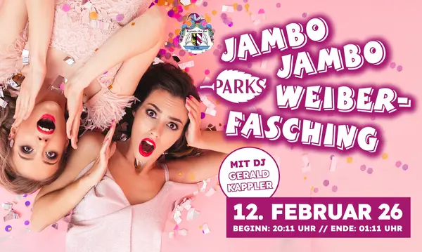 Titelbild Jambo Jambo Weiberfasching 2026