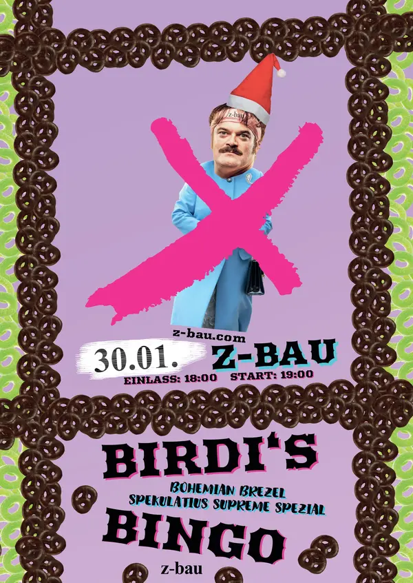 Titelbild Birdi´s Bohemian Brezel Spekulatius Supreme Special Bingo Nachholtermin