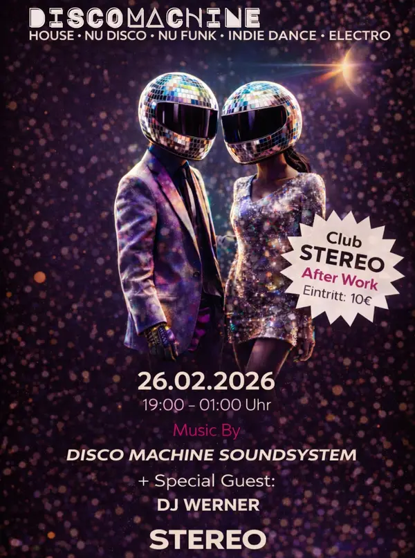 Titelbild DISCO MACHINE