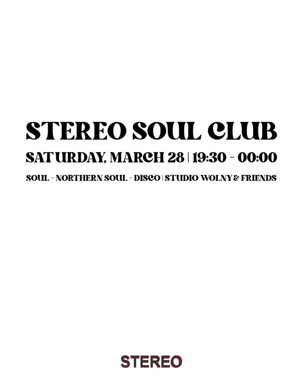 Titelbild STEREO SOUL CLUB