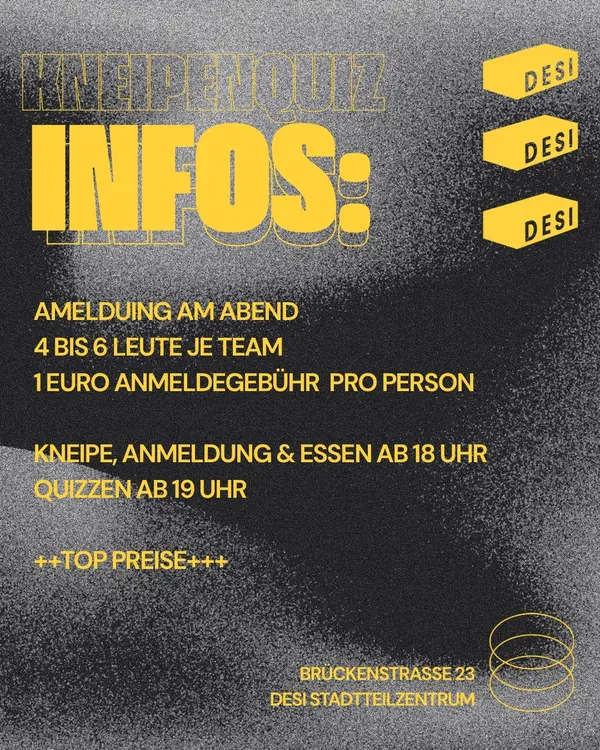 Titelbild Desi Kneipenquiz