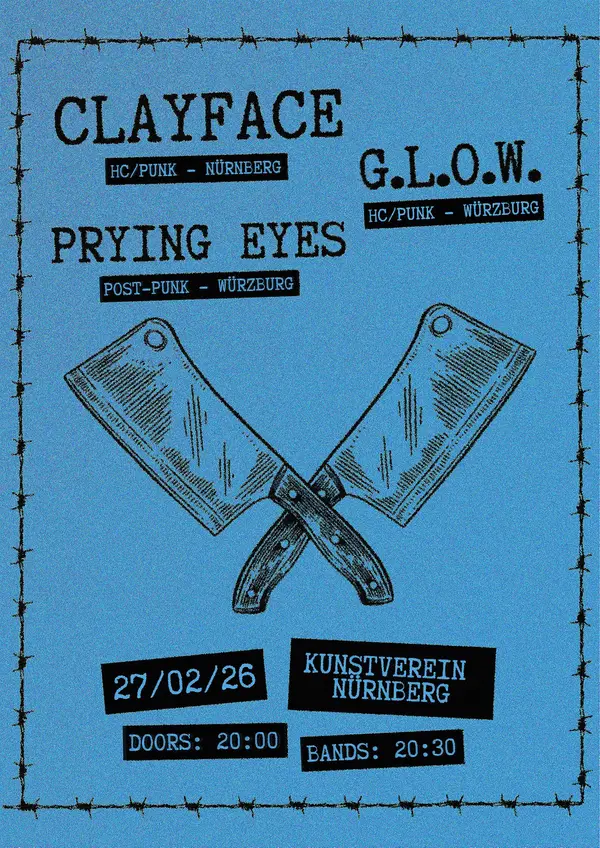 Titelbild G.L.O.W., Prying Eyes, Clayface