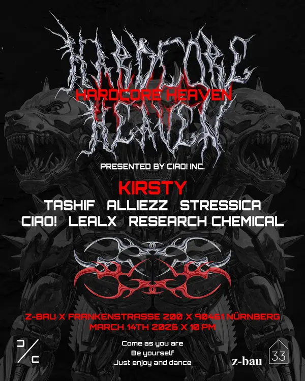 Titelbild Hardcore Heaven x Kirsty