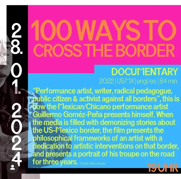 Titelbild 100 WAYS TO CROSS THE BODER