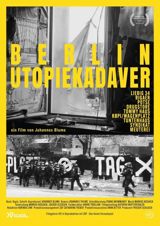 Titelbild Berlin Utopiekadaver