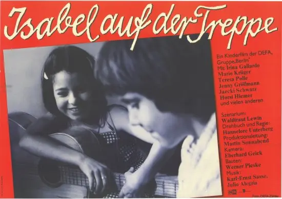 Titelbild Isabel auf der Treppe