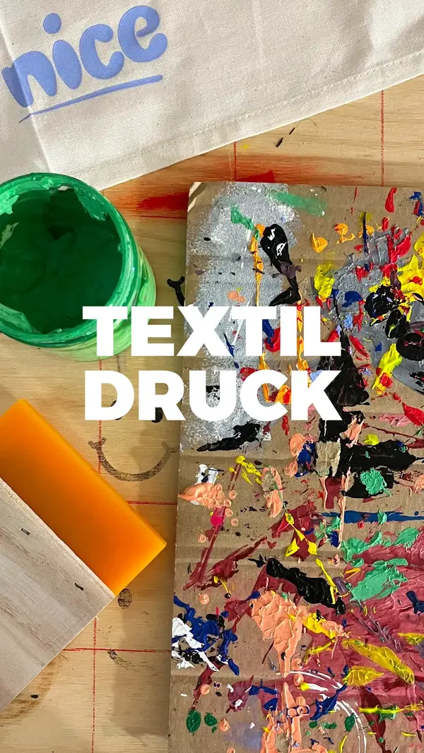 Titelbild Workshop Textildruck