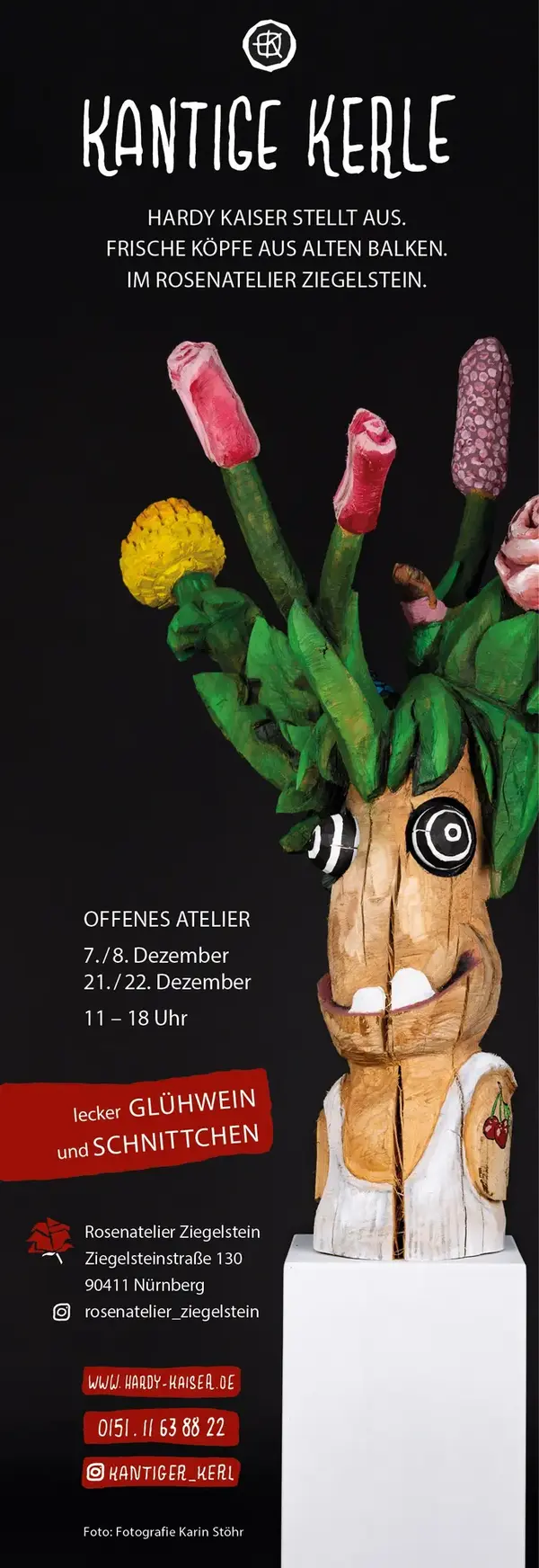 Titelbild Offenes Atelier - Hardy Kaiser stellt aus.