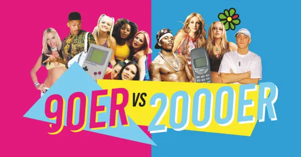 Titelbild 90er vs. 2000er Party