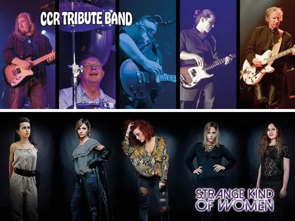 Titelbild STRANGE KIND OF WOMEN + CCR