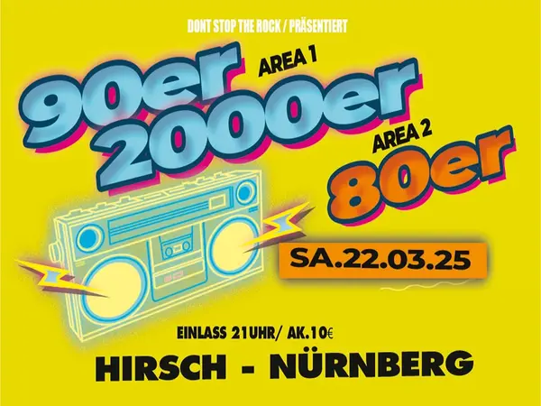 Titelbild 80ER-90ER-2000ER PARTY