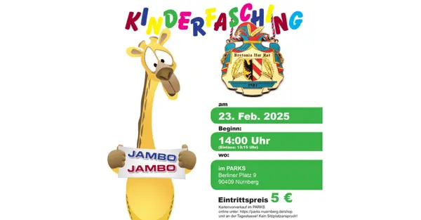 Titelbild Kinderfasching FG Bretonia 2025