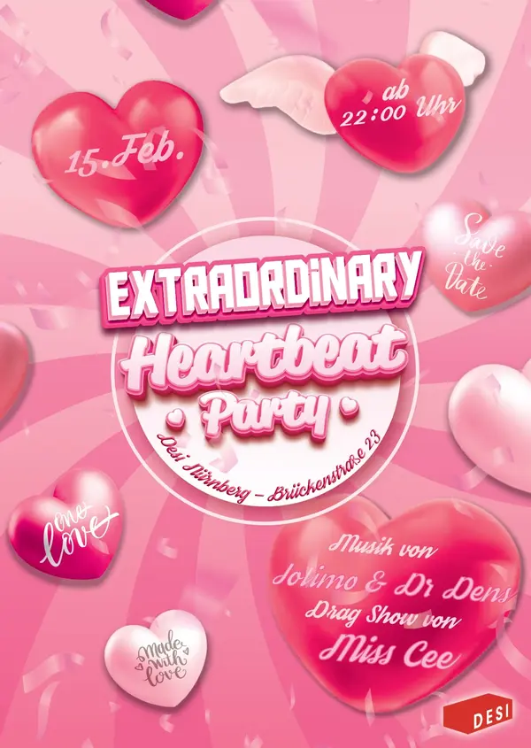 Titelbild Extraordinary Heartbeat Party