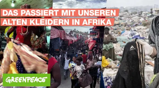 Titelbild wo unser Textilmüll in Afrika landet
