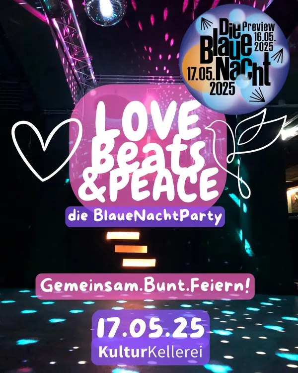 Background image Sa 21:00 - Blaue Nacht Feierei