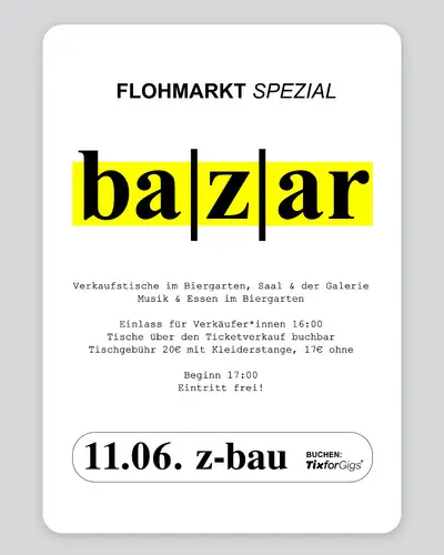 Titelbild bazar spezial