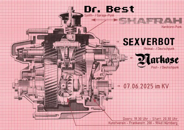 Titelbild Shafrah + Dr. Best + Sexverbot + Narkose
