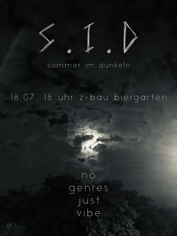Titelbild Biergarten w/ s.i.d (sommer im dunkeln)