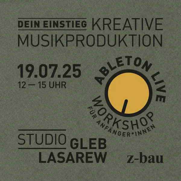 Titelbild Ableton Live Workshop für Anfänger*innen