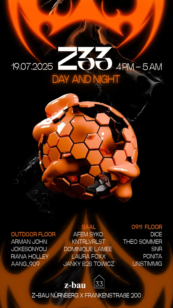 Titelbild Z33 Day and Night