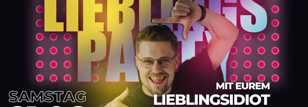 Titelbild LIEBLINGSPARTY | DJ LIEBLINGSIDIOT