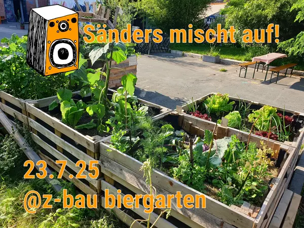 Titelbild Biergarten w/ Sänders mischt auf