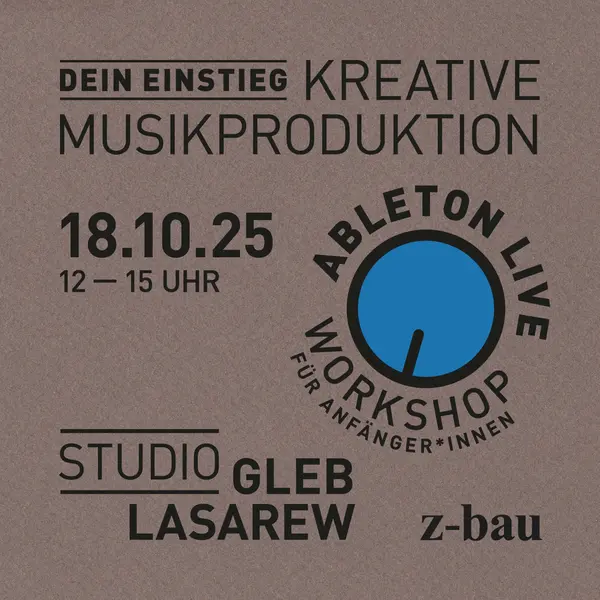Titelbild Ableton Live Workshop für Anfänger*innen