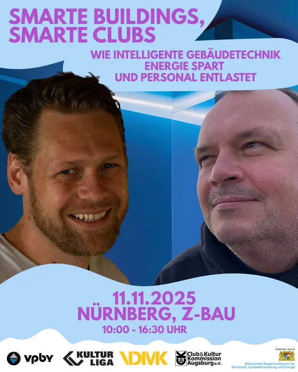 Titelbild Smarte Buildings, Smarte Clubs - Wie intelligente Gebäudetechnik Energie spart und Personal entlastet